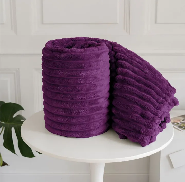 Chunky cord aubergine