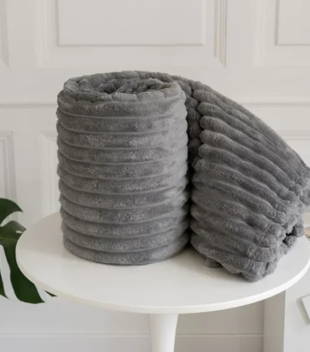Chunky cord charcoal