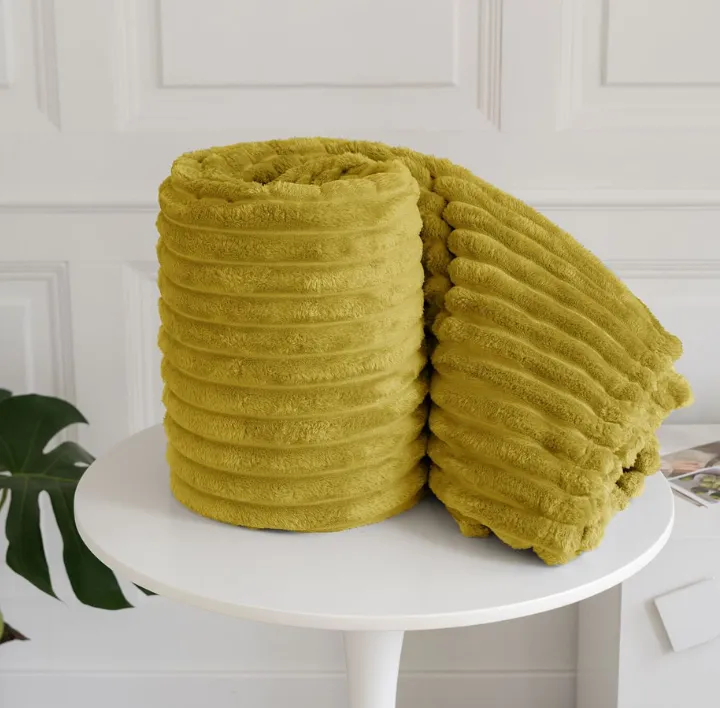 Chunky cord ochre