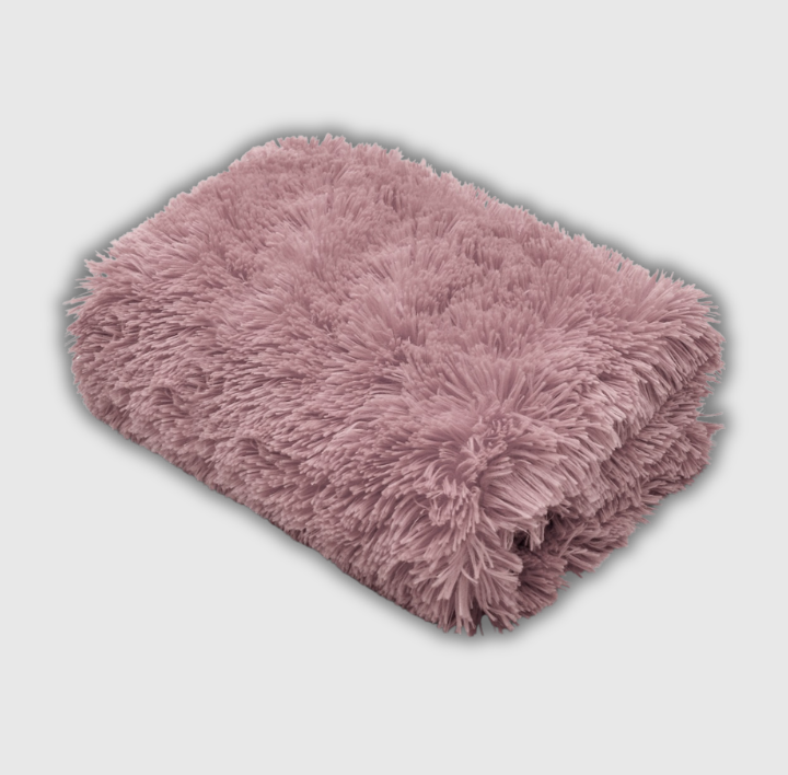 Cuddles throw - blush