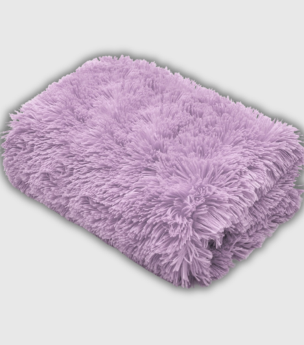Cuddles throw - lilac