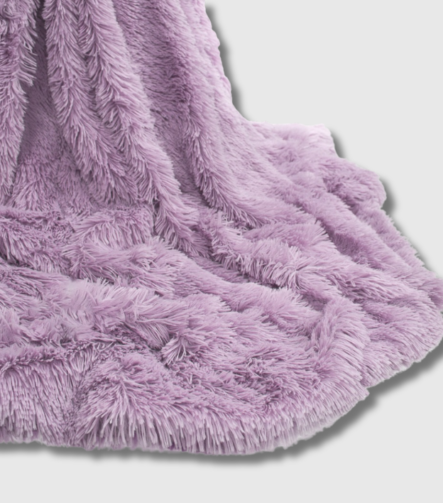 Cuddles throw - lilac