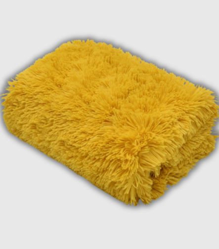 Cuddles throw - ochre