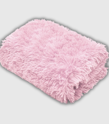 Cuddles throw - pink