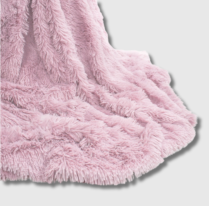Cuddles throw - pink