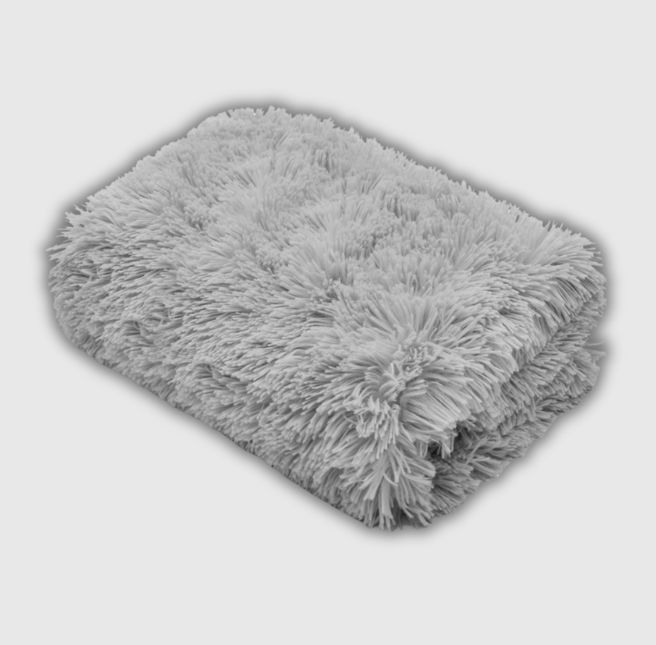 Cuddles throw - silver
