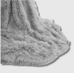Cuddles throw - silver