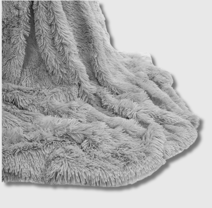 Cuddles throw - silver