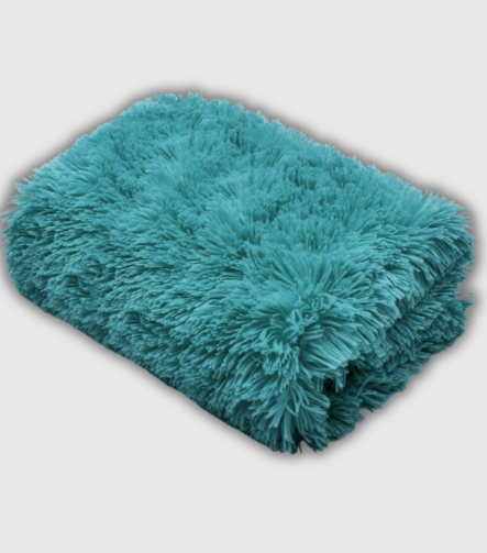 Cuddles throw - teal