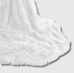 Cuddles throw - white