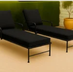 Cushion pad zip black