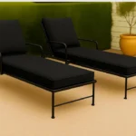 Cushion pad zip black