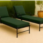 Cushion pad zip green