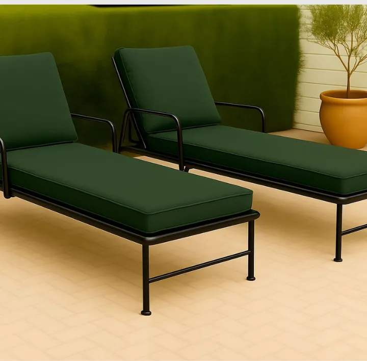 Cushion pad zip green