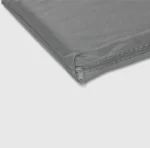 Cushion pad zip grey