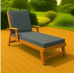 Cushion pad zip grey