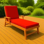Cushion pad zip red