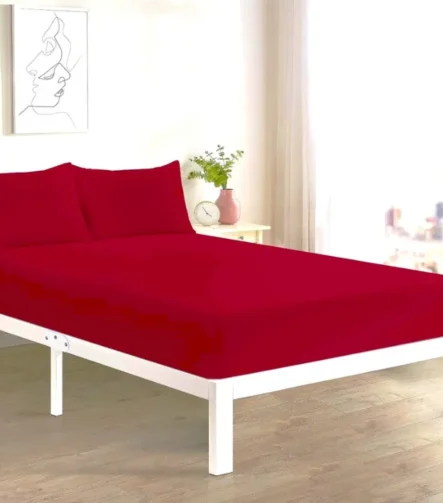 Red Fitted Sheet