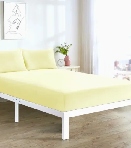 Lemon Fitted Sheet