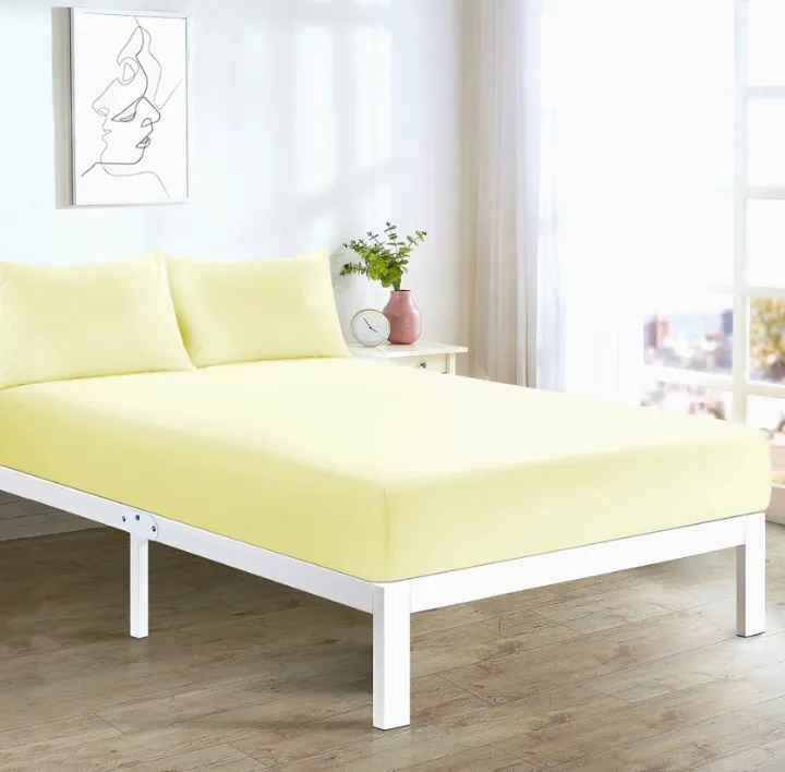 Lemon Fitted Sheet