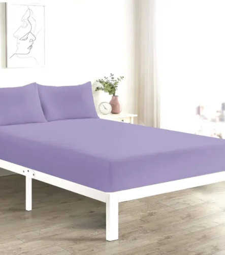 Lilac Fitted Sheet