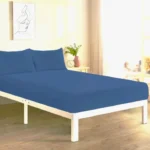 Mid Blue Fitted Sheet