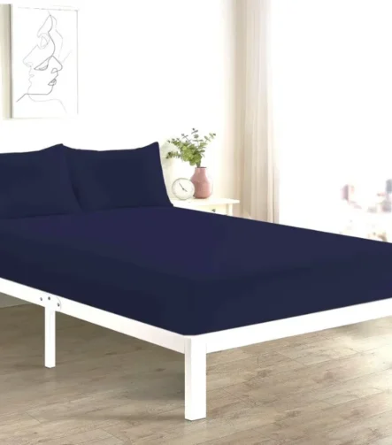 Navy Fitted Sheet