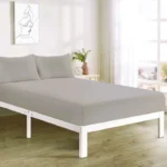 Silver Fitted Sheet