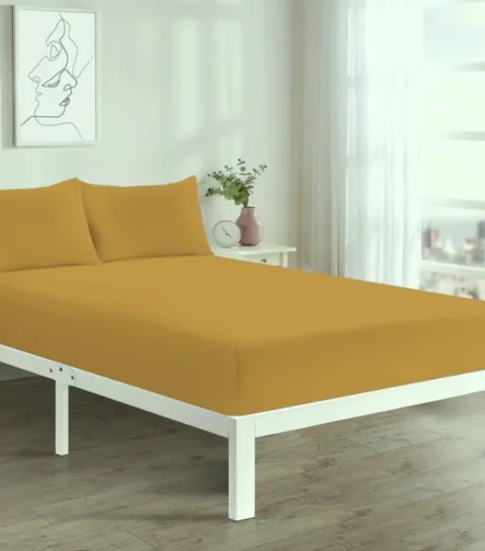 Mustard Fitted Sheet