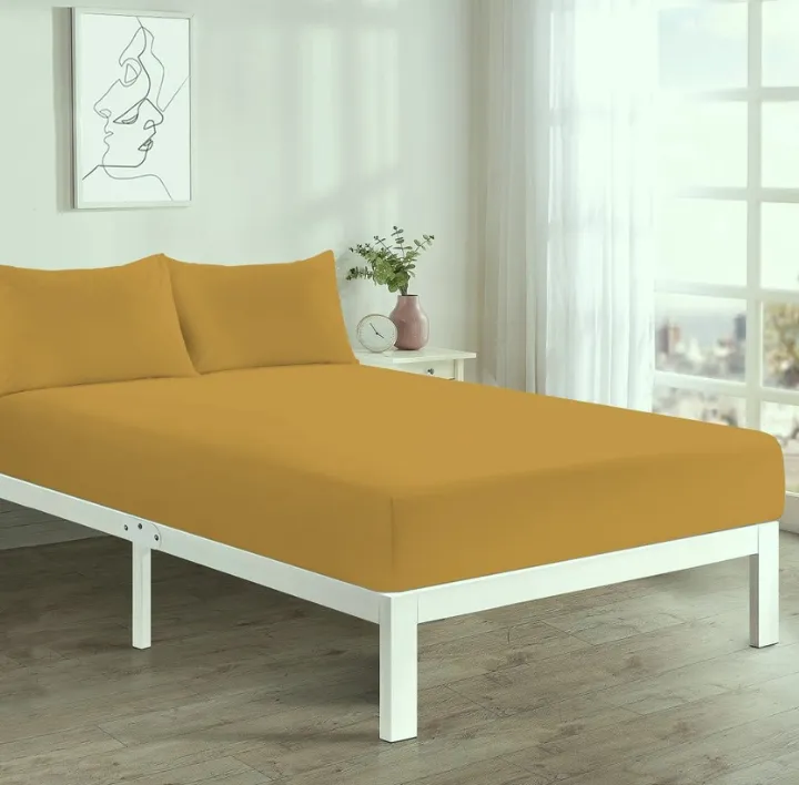 Mustard Fitted Sheet