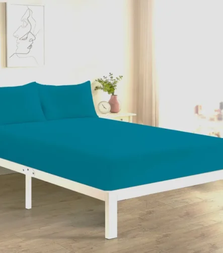 Teal Fitted Sheet