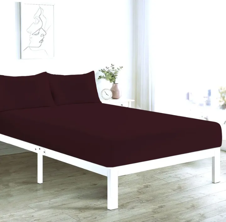 Wine Fitted Sheet