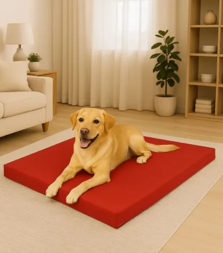 Pet bed red