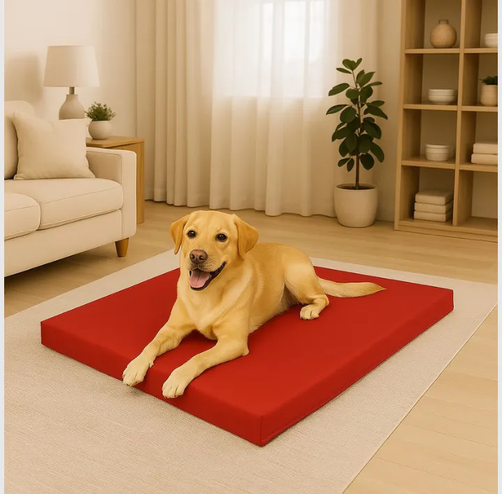 Pet bed red