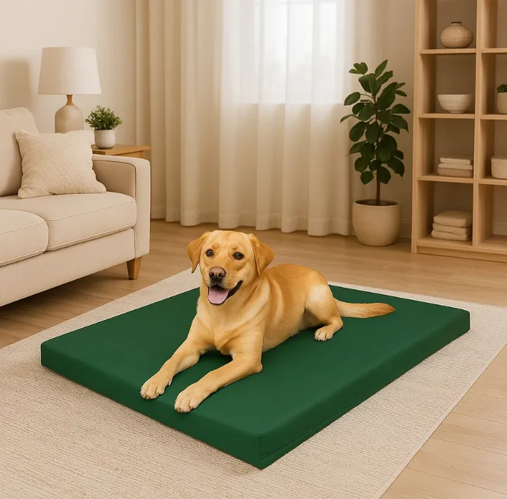 Pet bed green