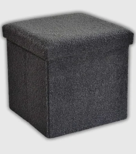 Boucle Storage Box black