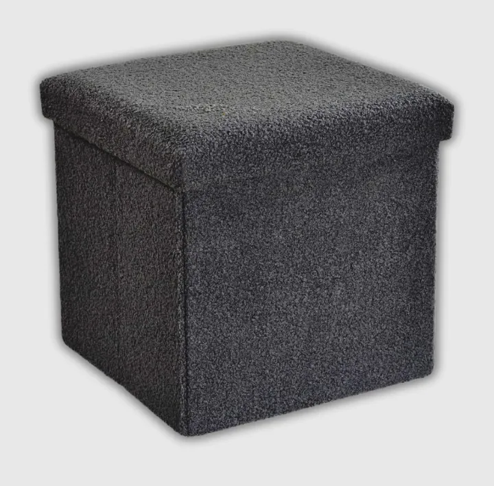 Boucle Storage Box black