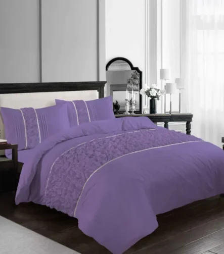 Lilac auroa duvet sets