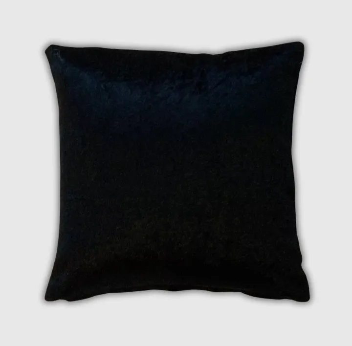 Black Crushed Valvet Cushions