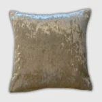 Cream Crushed Valvet Cushions