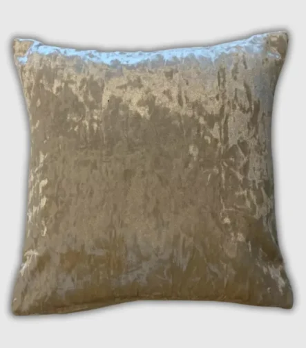 Cream Crushed Valvet Cushions
