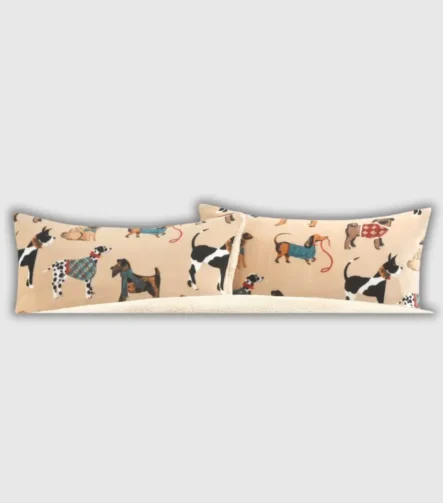 Dogs Teddy duvet set