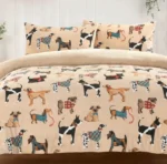 Dogs Teddy duvet set