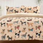 Dogs Teddy duvet set