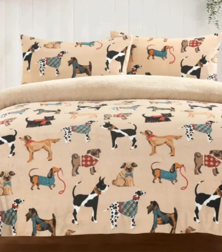 Dogs Teddy duvet set