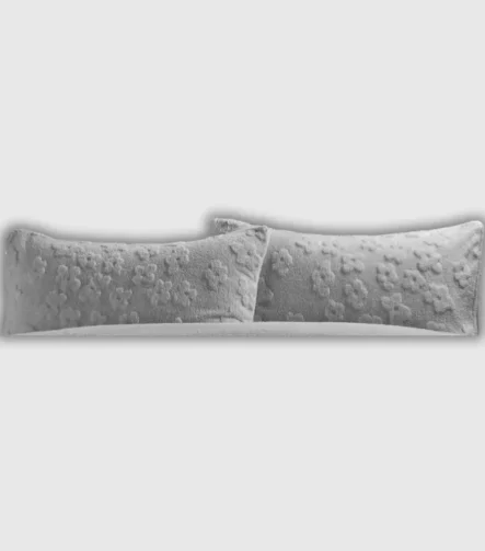 Daisy Silver Teddy duvet set