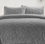 Daisy Silver Teddy duvet set