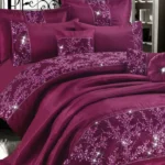 Gigi Embroidery Duvet set - Plum