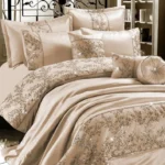Gigi Embroidery Duvet set - Milk