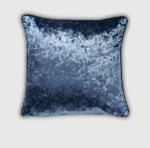 Grey Crushed Valvet Cushions